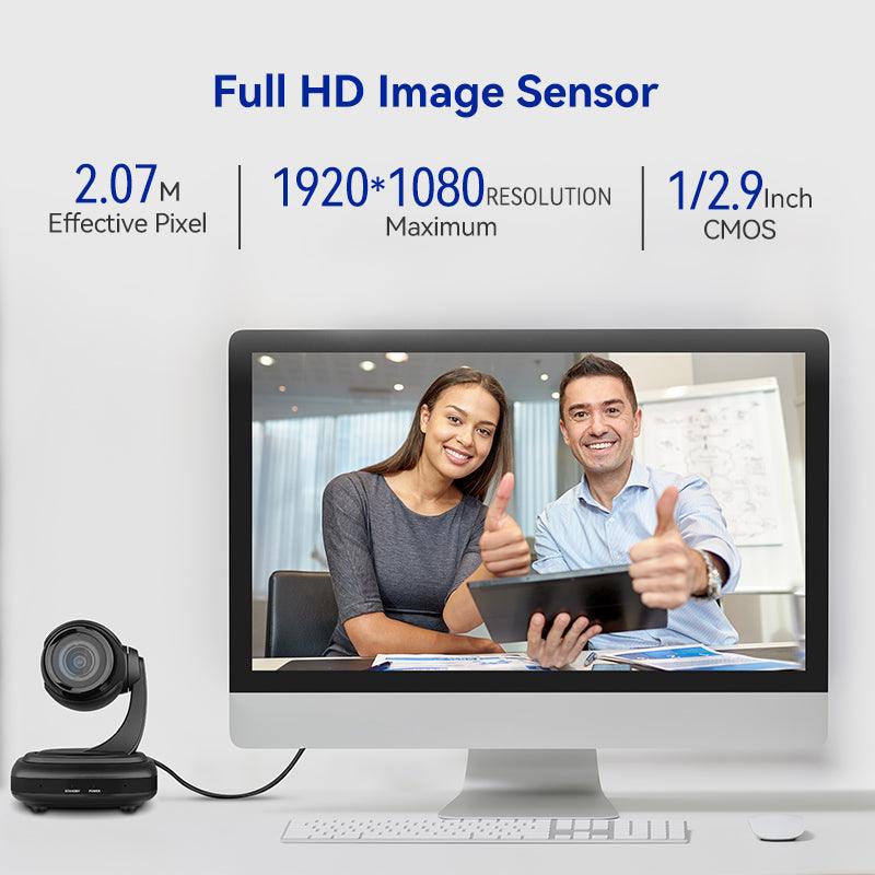 Caméra PTZ vidéo mini RC310 pour conférence en ligne avec zoom optique 3x
