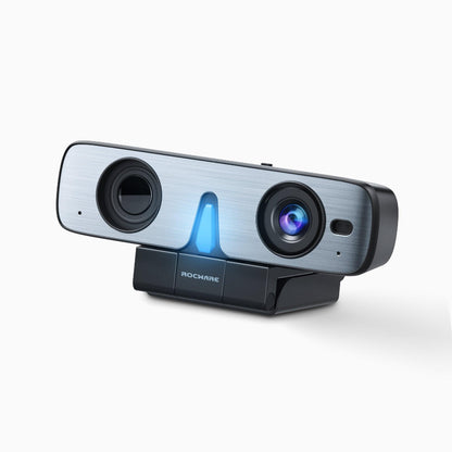 Webcam tout-en-un RC08 1080p avec haut-parleur et micro