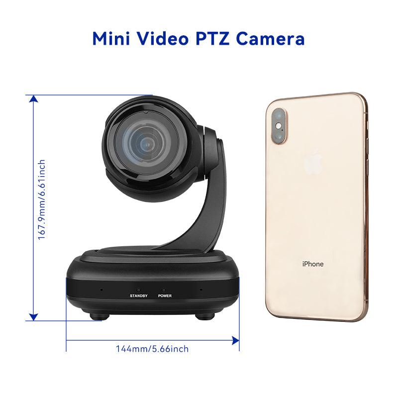 Caméra PTZ vidéo mini RC310 pour conférence en ligne avec zoom optique 3x